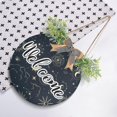 thumbnail image 4 of Coolnut Magic Constellations Front Door Round, Hanging Welcome Sign, Front Door for Home, Farmhouse, Porch, Wall Hanging, Outdoor Home Decor, 4 of 7
