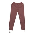 thumbnail image 2 of Men's Ankle Banded Pants Medieval Viking Navigator Pirate Costume Trousers Renaissance Gothic Pants Plus SizeXL, 2 of 3