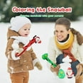 thumbnail image 5 of RUIG Santa Claus Snowball Maker Snow Toys for Outdoor Winter, Snow Molds, Colorful Snow Ball Toys, Family Snow Activities, Snowman Building Tools, Holiday Outdoor Toys, 5 of 8