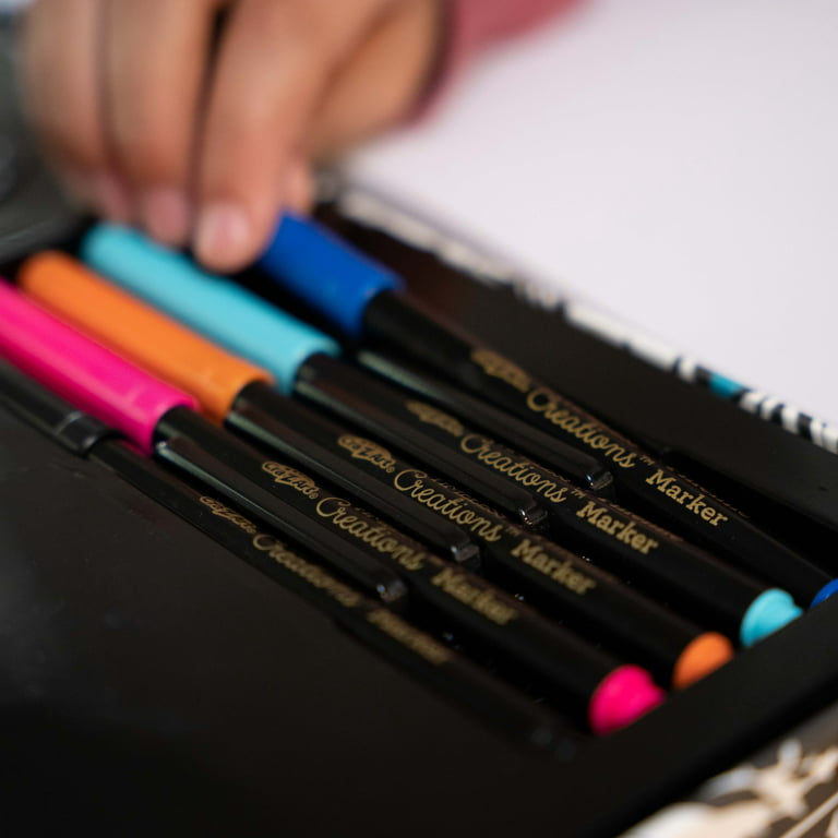 Cra-Z-Art Timeless Creations Multicolor Brush Marker Coloring Set