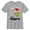 Athletic Heather, variant on Boys' Dr. Seuss The Grinch Christmas Mean One Graphic T-Shirt