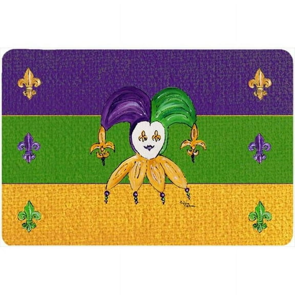 9.5 x 8 in. Mardi Gras Mouse Pad, Hot Pad Or Trivet