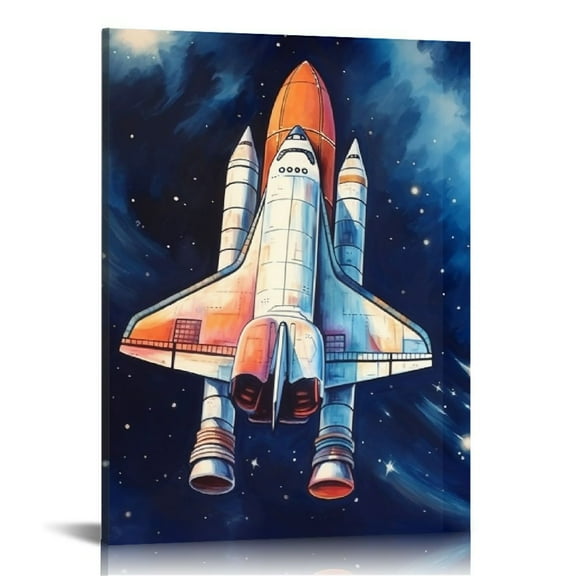 Nawypu Outer Space Decor for Boys Room, Space Room Decor for Boys, Space Wall Art Decor for Kids Room Boys Bedroom Nursery Playroom, Space Theme Room Decor, Space Posters