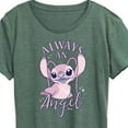 thumbnail image 3 of Disney - Lilo & Stitch - Always An Angel - Women's Short Sleeve Graphic T-Shirt, 3 of 5