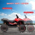 thumbnail image 5 of Kids Ride on ATV, 12V Battery Powered Electric Vehicle with Remote Control, LED Lights, High & Low Speed, Music, Horn, USB, 4 Wheeler Quad Vehicle for Boys Girls Gifts, Red, 5 of 7