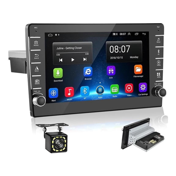 8 Inch 2din Stereo Android 9.1 Wifi Gps for Auto 1080p