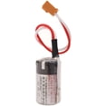 thumbnail image 2 of 1Pc CPM2A-BAT01 ER3V 3.6V 1000mAh PLC Battery for OMRON CPM2A CQM1H PLC Spare Memory Batteries, 2 of 5