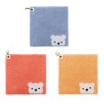 thumbnail image 2 of Children Cotton Towels Baby Towel Cute Cartoon Bear Pattern Hangable Hand Towel, 2 of 5