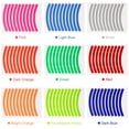 thumbnail image 3 of 10pcs Adhesive Reflective Tape Cycling Safety Warning Sticker Bike Reflector Tape Strip for Car Bicycle, 3 of 8