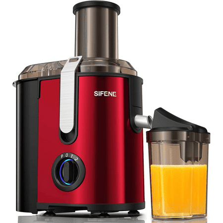 

SiFENE Juicer Machine 800W Juicer with 3.2 Big Mouth for Whole Fruits and Veggies Juice Extractor with 3 Speeds Settings Easy to Clean