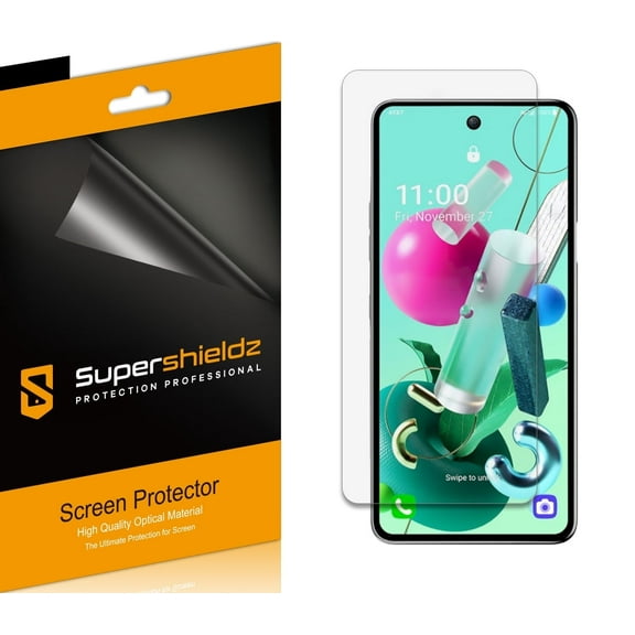 [6-Pack] Supershieldz for LG K92 5G Screen Protector, Anti-Bubble High Definition (HD) Clear Shield