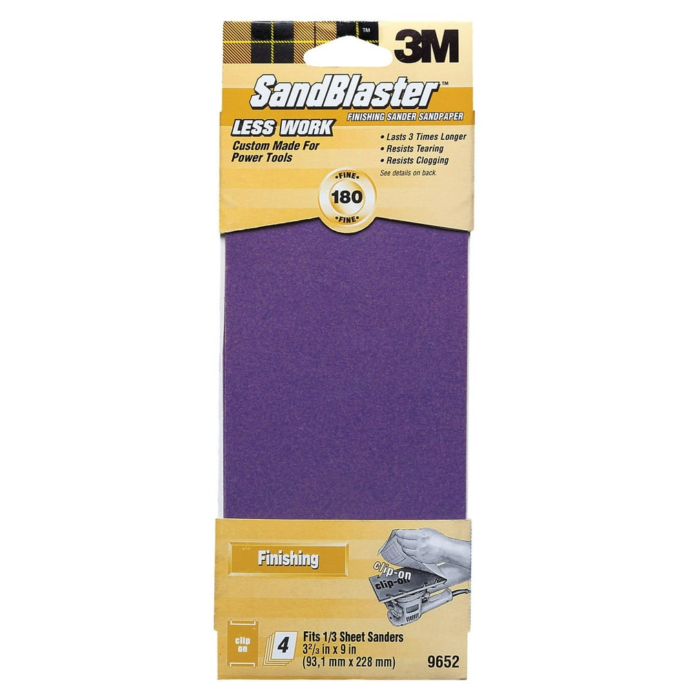SANDPAPER 180 GRIT