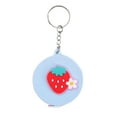 thumbnail image 1 of CAROOTU Mignon Bande Mini-Mesure avec Porte-Clés Multifonctions Portable Doux et Rétractable pour, 1 of 7