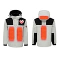thumbnail image 1 of Womens Coats USB Intelligent Constant Temperature Heated Windproof Plus Size Coat For Men And Women Winter 4 Heated Jacket Coat Gaoy Matte Top Coat Coats For Women, 1 of 4