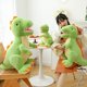 thumbnail image 4 of Muñeco de peluche de dinosaurio gigante de 50 cm, muñeco de Tyrannosaurus Rex, regalo de cumpleaños para niños, muñeco de peluche triangular de dibujos animados, regalo, 4 of 5