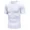 White, variant on Qualidyne Men’s Short Sleeve Cycling Base Layer, Quick-Dry Breathable Mesh Bike Undershirt with Stretch for Road Riding & MTB