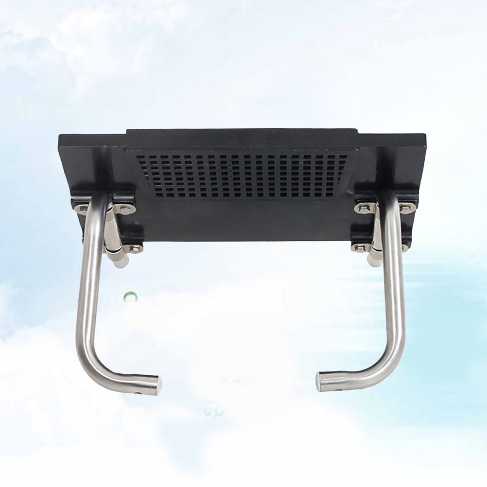 Inflatable Boat Kayak Accessories Motor Mount Rack Bracket for Inflatable Air Boat Kayak Boat Accessories Marine Fishing (Black)