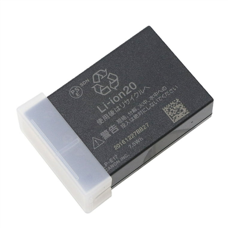 Canon LP-E17 Rechargeable Lithium-Ion Battery 2 Pack for Canon LP-E17 Rechargeable Lithium-Ion Battery 2 Pack for