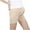 Beige, variant on Fengqque Maternity Pants High Waist Support Pregnant Plus Size Breathable High Waist Support Elasticity Pregnancy Leggings Shorts
