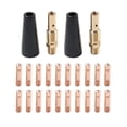 thumbnail image 3 of 24 Pcs Flux Core KP1939-1 Nozzle Tip Kit for MB 14AK Flux Core Welder, 3 of 4