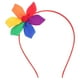 thumbnail image 1 of BRIGHTFUFU Banda de diadema de flores de arcoirbow cabello colorido aro lgbt ordinario de ordinario accesorios para cabello, 1 of 7