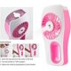 thumbnail image 3 of Mini ventilador de pie con refrigeración, color rosa, 3 of 5