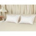 thumbnail image 6 of Unique Bargains Pillowcase Cotton Floral Pillow Cases with Envelope Closure Beige, 6 of 7