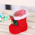 thumbnail image 4 of 12 Piezas de decoración Navideña colgante JanHm Patrón Navideño color rojo, 4 of 5