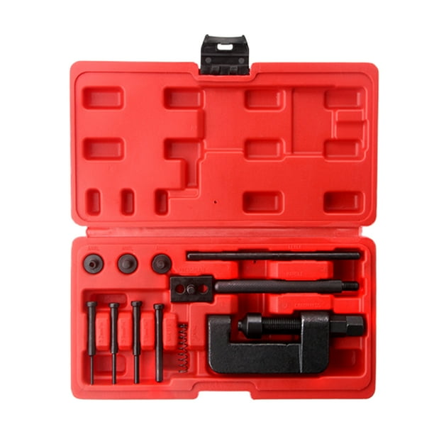 Herramienta Desmontaje Y Extracción Cadena para Quitar Cadena Bicicleta Y Motocicleta (rojo)