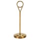 thumbnail image 3 of Soporte para número de mesa de acero inoxidable, duradero, resistente a la decoloración, ligero, clip para fotos para hotel, restaurante, 15,5 cm, dorado, 3 of 10