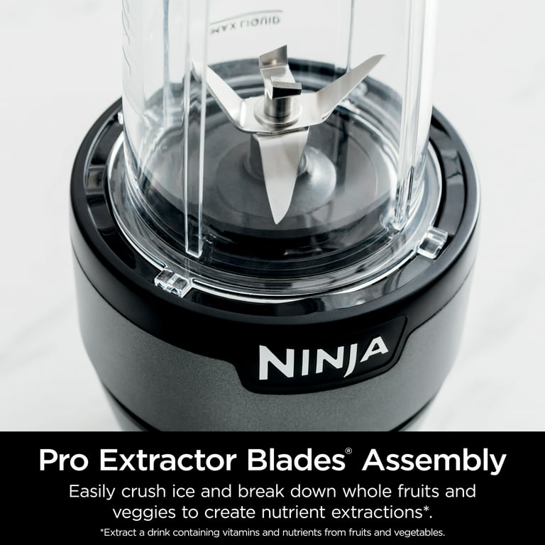 Ninja Nutri-Blender 700-Watt Personal Blender, 2 20 oz Dishwasher-Safe  To-Go Cup