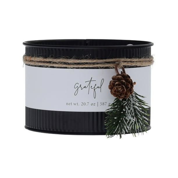 Better Homes & Gardens 21oz Pumpkin & Chai Scented 3Wick Tin 'Grateful