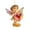 #D, variant on Niriyo Valentine's Day Fairy Angel Acrylic Pendant B – Car Rearview Charm, Acrylic Ornament for Romantic Home Decor, Shelf Display, or Angel Theme Decor, Flat Design & Vibrant Colors