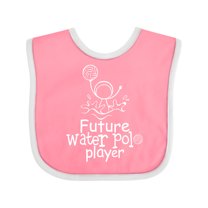 Inktastic Future Water Polo Player Boys or Girls Baby Bib