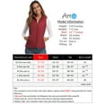 thumbnail image 2 of Women's Vests Zip up Quilted Padded Lightweight Vest for Women, 2 of 6
