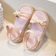 thumbnail image 4 of Liyamei Fashionable Open Toe Sandals For Girls Soft Sole Casual Summer Footwear For Big Kids And Elementary School Students Girls Flat Sandals Size 9, 4 of 5