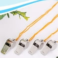thumbnail image 2 of EeaseMX 24 silbatos de árbitro de metal para hacer ruido, accesorios para animar a las animadoras, silbato para fiestas de cumpleaños., 2 of 8