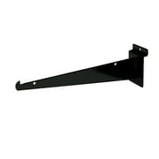 Econoco - EBL/10KB - 10" Black Shelf Bracket for Slatwall - Sold in Pack of 48
