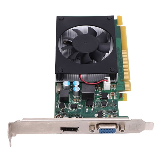 M Buder GT730 2GB DDR3 64-bit Low Profile Graphics Card PC Video Card Computer GPU PCI Express X16 DirectX 12 11.81 inches / 30.00 cm Length