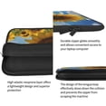 thumbnail image 4 of Pofeuu Sky Golden Sunflower Field Print Laptop Carrying Case,13-15-Inch Laptop and Tablet, Sleek Design, Durable and Water-Repellent Fabric, Business Casual or School-15 inch, 4 of 8