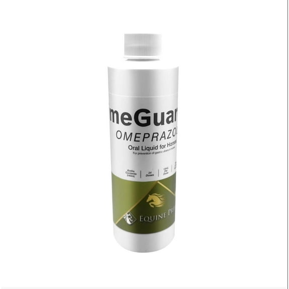 Prime Guard Oral Suspension Ulcer Treatment Liquid for Horses , 240mL/8.1 Ounce, Unflavored