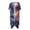 Space Planet Design, variant on HELLHERO Polyester Beach Cover Ups for Summer Lightweight Free Size Bathing Suit Cover Up Red White Blue Stars