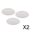 thumbnail image 1 of Protectores de pared de silicona premium para pomos de puerta perfecl Paquete de 3x3 2 piezas, 1 of 8