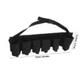thumbnail image 2 of UPOUART Black Waist Bag with Bottle Holder, Comfortable Outdoor Water and Beer Carrier for Hiking and Adventures, 2 of 8