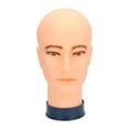 thumbnail image 1 of MERIGLARE Mannequin Head Cosmetology Display for Display Hat Making Salon Blue Base Male, 1 of 9