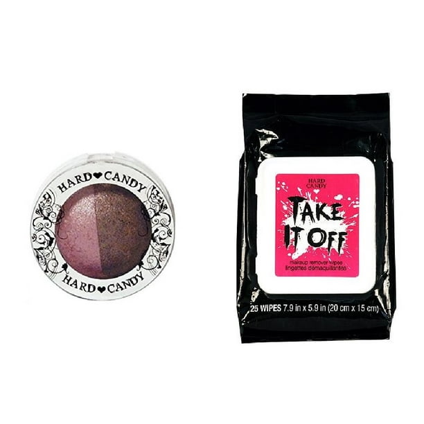 Hard Candy Kaleyedescope Baked Eyeshadow Duo ROCK N ROLL + Hard Candy