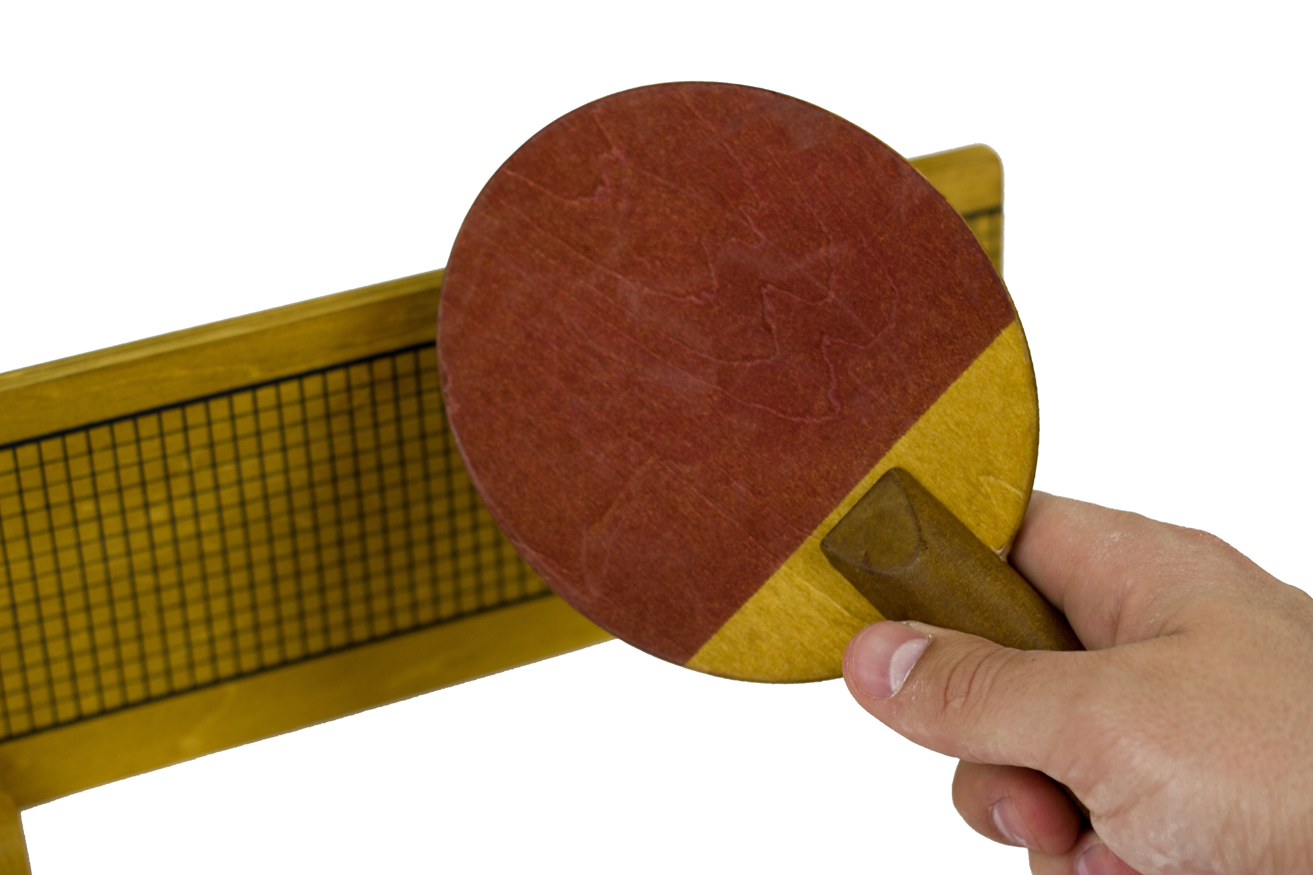 Professor Puzzle's - Wooden Tabletop Tennis Set