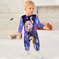 thumbnail image 3 of Anya Forger Spy X Baby Footless Rompers, Long Sleeve Baby Onesie Jumpsuit for Boys Girls, 3 of 8
