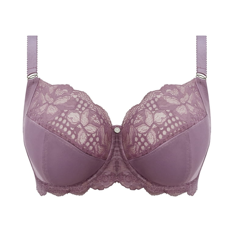 Fantasie Reflect Side Support Stretch Lace Underwire Bra  (101801),38H,Heather