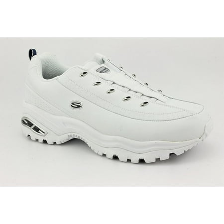 Skechers Sport Women's Premium-Premix Slip-On Sneaker,White/Navy,10 M US